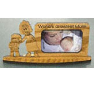 World's Best Mom Picture Frame Project Pattern