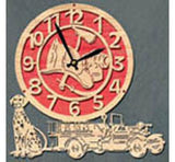 Firefighter Clock Project Pattern