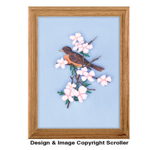 Apple Blossom Robin Project Pattern - The Winfield Collection