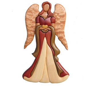 Angel Tree Topper Intarsia Design Pattern