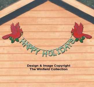 Outdoor Cardinal Message Pattern