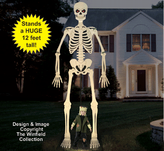 GIGANTIC Skeleton Premium Woodcraft Pattern
