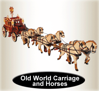 Royal Carriage and Six Horse Team Pattern - The Winfield Collection