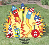 Fireworks Grand Finale Color Poster