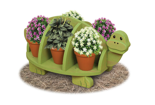 Pflanzenhalter mit Schildkröten-Muster