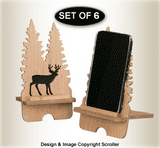 Wildlife Cell Phone Stands Pattern