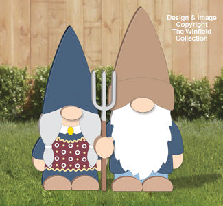American Gothic Gnomes Pattern