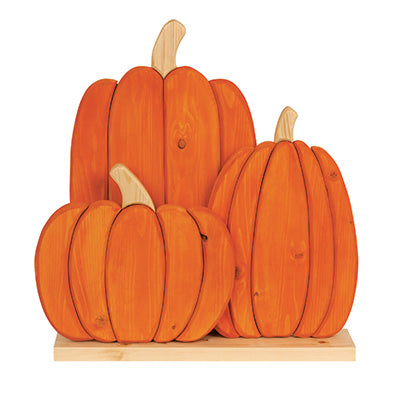 Pine Pumpkin Display Pattern
