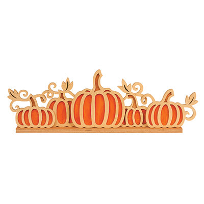 Scrolled Pumpkin Decor