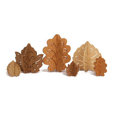 Slotted Fall Leaf Decor Pattern