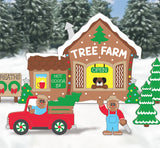 Gingerbread Christmas Tree Farm Premium Pattern