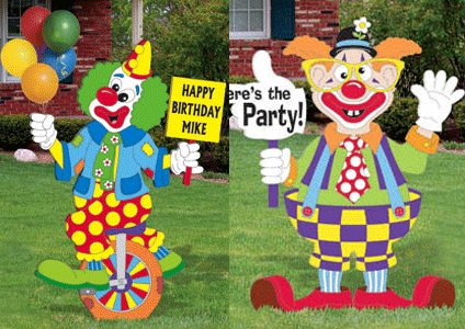 Clown-Musterset - Farbe Poster