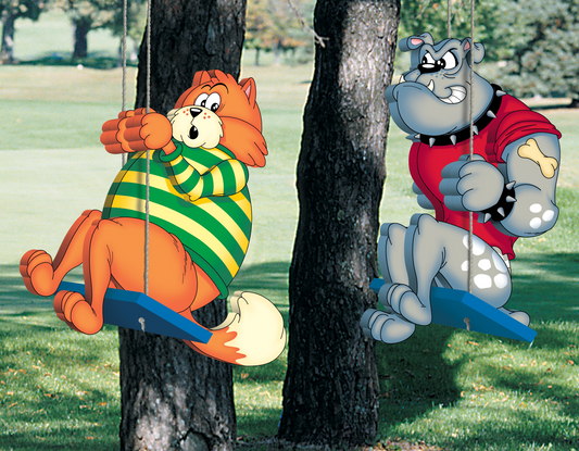 Opposites Attract-Dog & Cat - The Winfield Collection