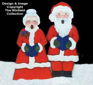 North Pole Carolers Woodcraft Pattern