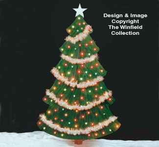 Christmas Tree Woodcraft Pattern - The Winfield Collection