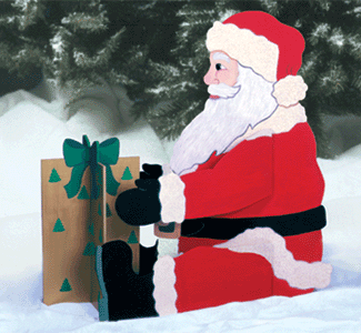 Medium & Small Santas Woodcraft Pattern(F) - The Winfield Collection