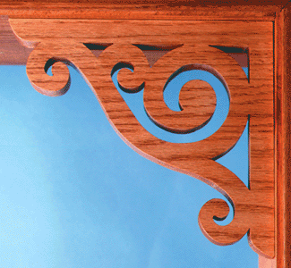 Decorative Bracket Collection Pattern