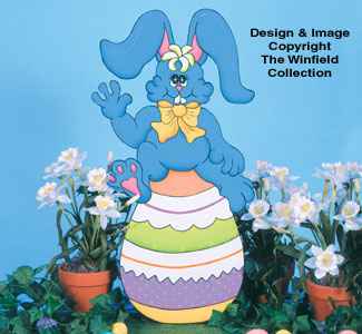 Egg Hatching Bunny Woodcraft Pattern(F)