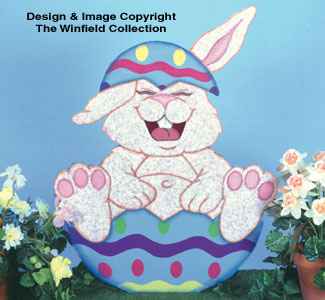 Holzhandwerksmuster „Giggles The Bunny“