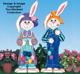 Easter Bunny Couple Woodcraft Pattern