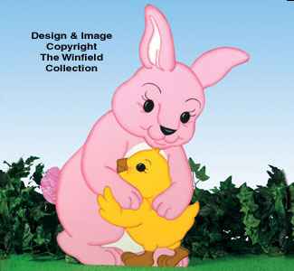 Easter Hugs Woodcraft Pattern
