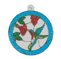 Painted Glass Suncatchers Project