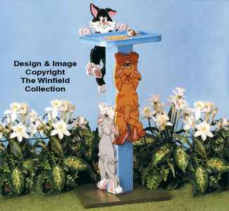 Dinnertime Birdfeeder Woodcraft Pattern