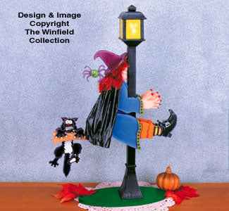 Misguided Witch Woodcraft Pattern