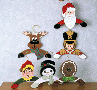 Weihnachts-Kleiderbügel, Holzhandwerk-Muster
