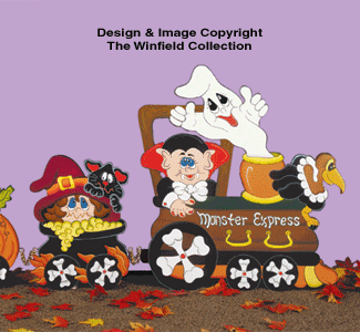 Haunted Railroad Pattern Set - The Winfield Collection
