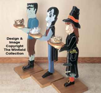 Halloween Treat Stands Pattern(F)