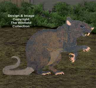 Giant Rat Woodcraft Pattern