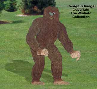 Painted BigFoot Wood Pattern