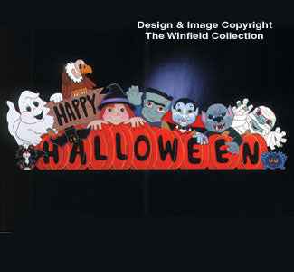Baby Monsters Yard Sign Pattern