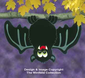 Huge Yard Bat Woodcraft Pattern