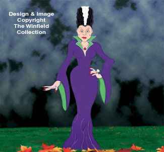 Huge Yard Bride Woodcraft Pattern