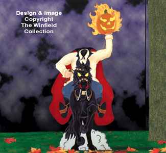 Huge Headless Horseman Wood Pattern