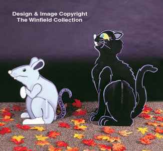 Giant Cat & Rat Woodcraft Pattern