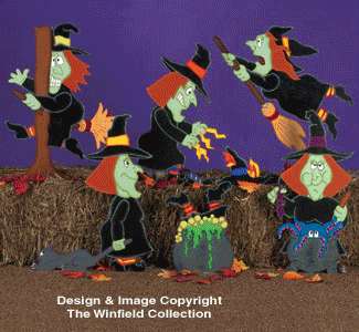 Witches Pattern Combo Pattern Set - The Winfield Collection
