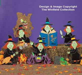 Wacky Witches Pattterns #2