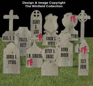 Gravestones #2  Woodcraft Pattern