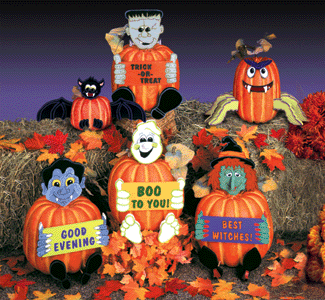 Dress Up Pumpkins Pattern Set