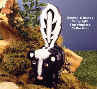Layered Skunk Woodcraft Pattern