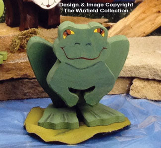 Layered Frog Woodcraft Pattern