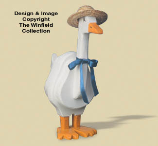 Layered Goose Woodcraft Pattern