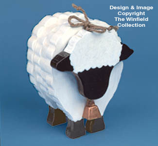 Layered Sheep Woodcraft Pattern
