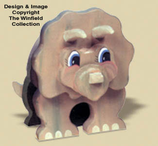 Layered Triceratops Woodcraft Pattern