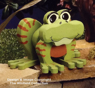 Layered Tree Frog Woodcraft Pattern