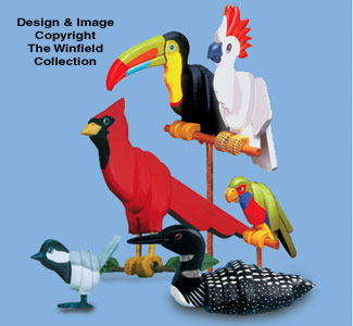 Layered Birds Combo Pattern Set [LAC7 & 8]