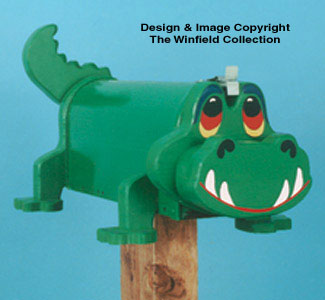 Gator Mailbox Woodcraft Pattern